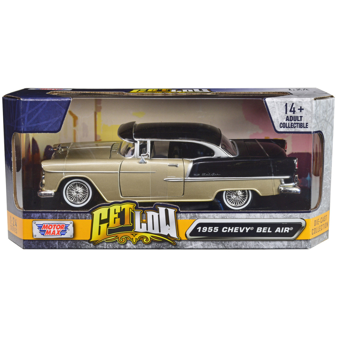 1955-chevrolet-bel-air-lowrider-1-24-diecast-model-car-by-motormax