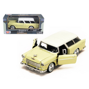 1955 Chevrolet Bel Air Nomad 1/24 Diecast Model Car