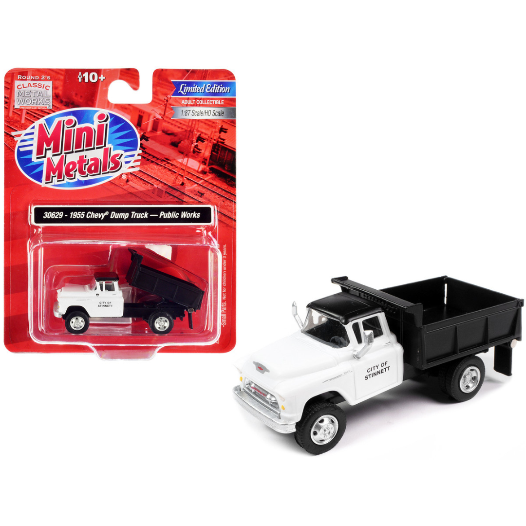 1955 Chevy Dump Truck 1/87 Scale Model Classic Auto Store Online