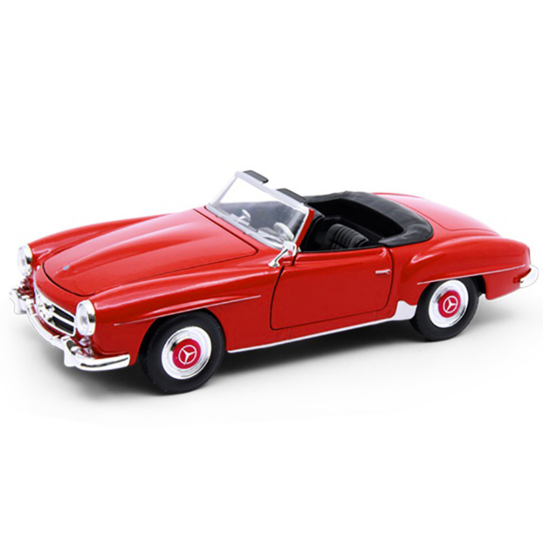 1955 Mercedes-Benz 190 SL Red "NEX Models" Series 1/24 Diecast Model Car