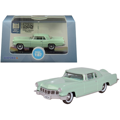 1956-lincoln-continental-mark-ii-summit-green-1-87-ho-scale-diecast-model-car-by-oxford-diecast