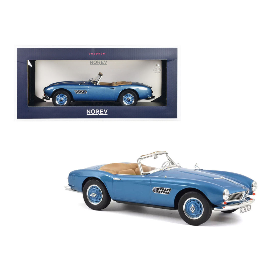 1957-bmw-507-cabriolet-blue-metallic-1-18-diecast-model-car-by-norev