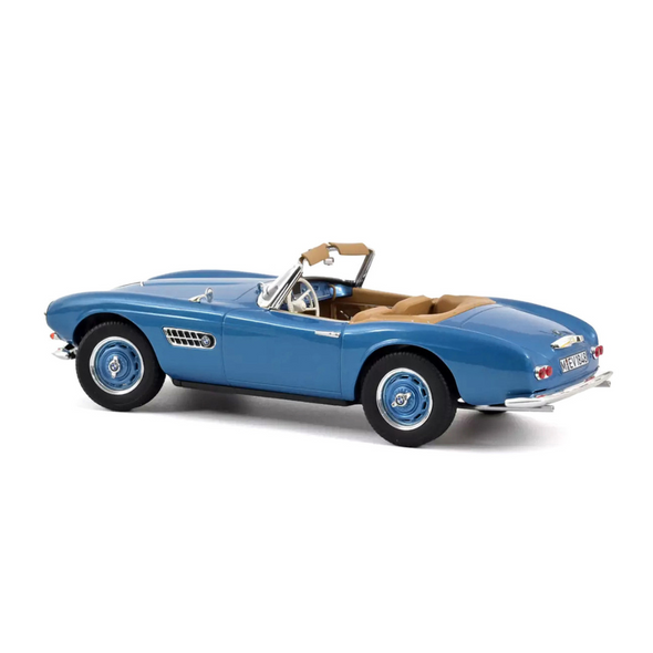 1957-bmw-507-cabriolet-blue-metallic-1-18-diecast-model-car-by-norev
