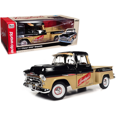1957-chevrolet-3100-stepside-pickup-truck-leinenkugles-beer-1-18-diecast