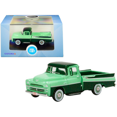 1957 Dodge D100 Sweptside Pickup Truck 1/87 (HO) Scale Diecast Model by Oxford Diecast