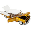 1957 Oldsmobile Super 88 Gold Metallic "Southern Kings Customs" 1/18 Diecast Model Car by ACME