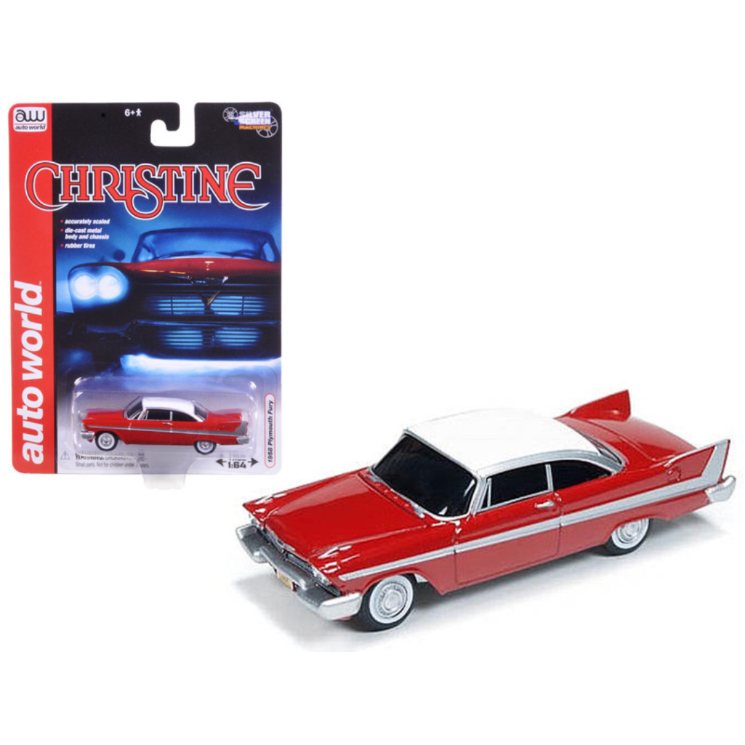 1958 Plymouth Fury Christine 1 64 Diecast Classic Auto Store Online