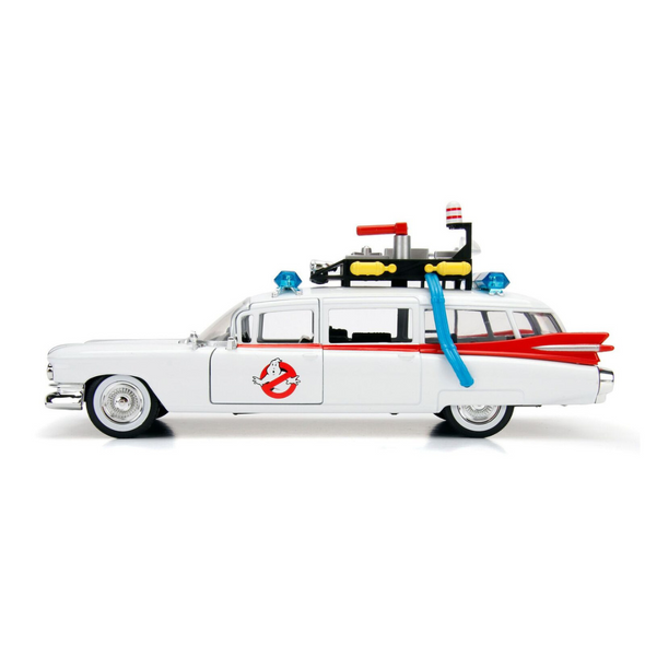 1959 Cadillac Ambulance Ecto-1 "Ghostbusters" 1/24 Diecast Model Car by Jada
