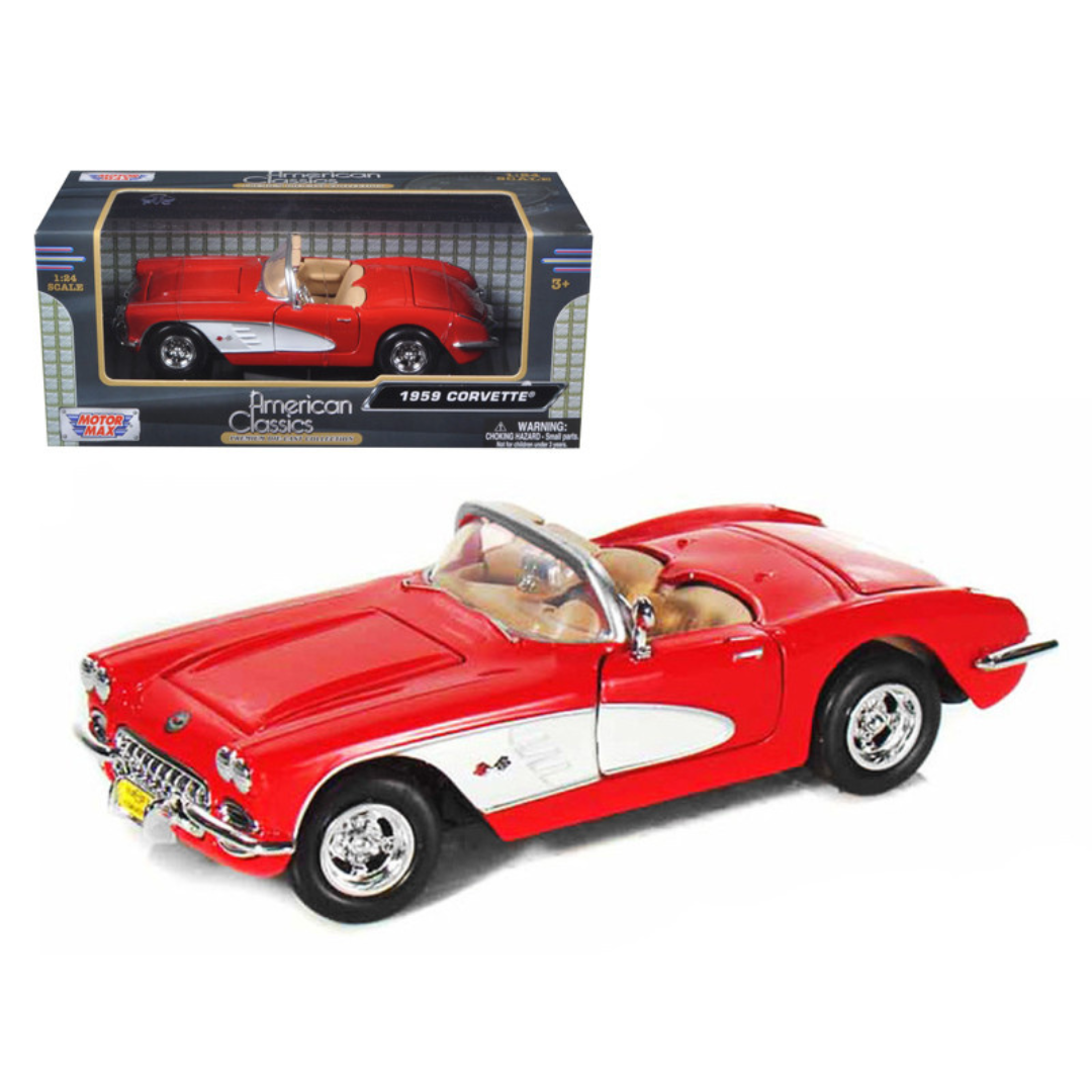 1959 Chevrolet Corvette Convertible 1/24 Diecast Car