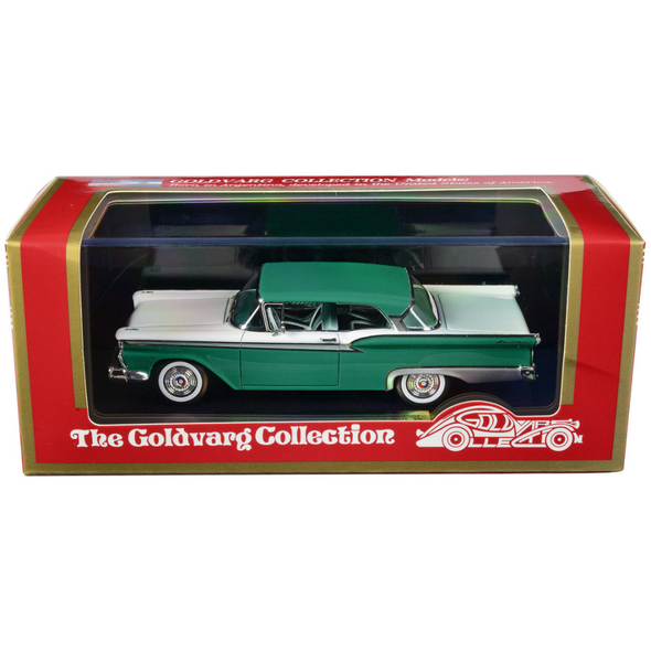 1959 Ford Fairlane 500 Indian Turquoise Limited Edition 1/43 Resin Model Car