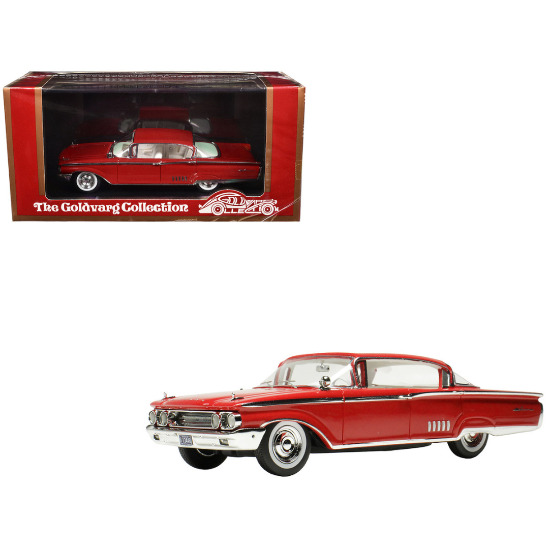 1960 Mercury Park Lane 4 Door Sedan Signal Red with White Interior Limited Edition to 200 pieces Worldwide 1/43 Model Car