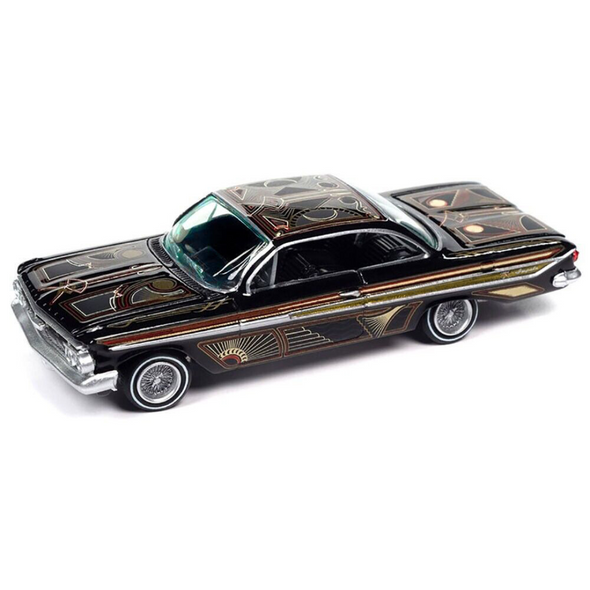 1961 Chevrolet Impala Lowrider and Diecast Figure Limited Edition 1/64 Diecast Model Car