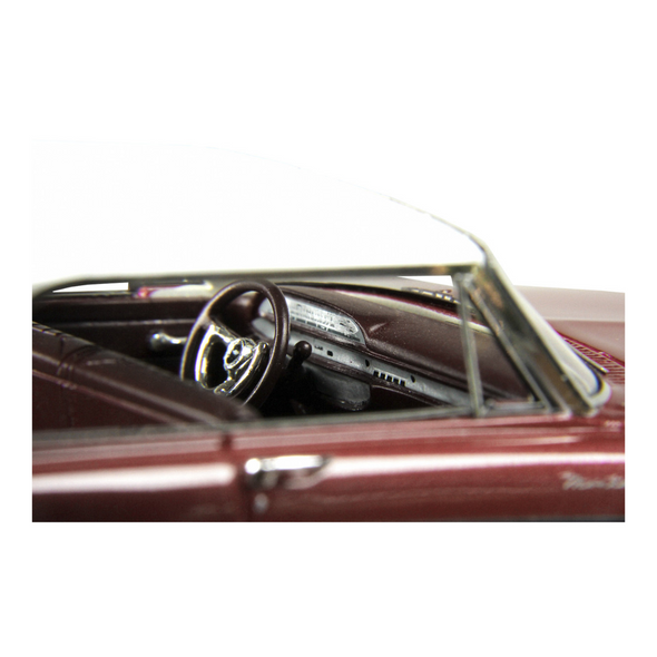 1961-mercury-monterey-red-metallic-with-white-top-limited-edition-to-210-pieces-worldwide-1-43-model-car-by-goldvarg-collection
