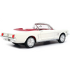 1964 1/2 Ford Mustang Convertible White with Red James Bond 007 "Goldfinger" 1/24 Diecast