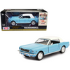1964 1/2 Ford Mustang Light Blue James Bond 007 "Thunderball" 1/24 Diecast Model Car by Motormax