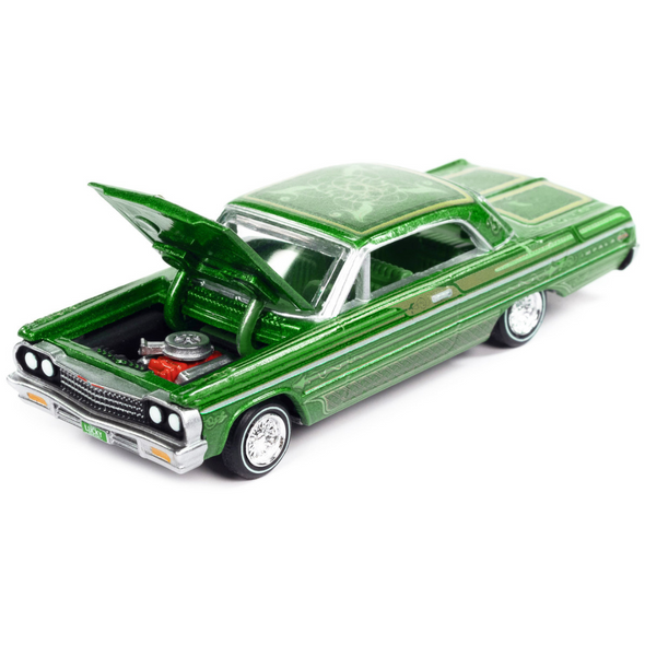 1964 Chevrolet Impala Lowrider "Racing Champions Mint 2023" Release 1 Limited Edition 1/64 Diecast Model Car