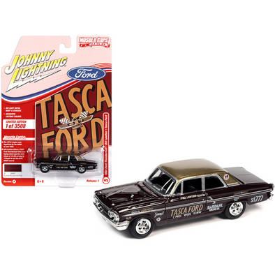 1964 Ford Thunderbolt Bill Lawton "Tasca Ford" 1/64 Diecast Model Car by Johnny Lightning