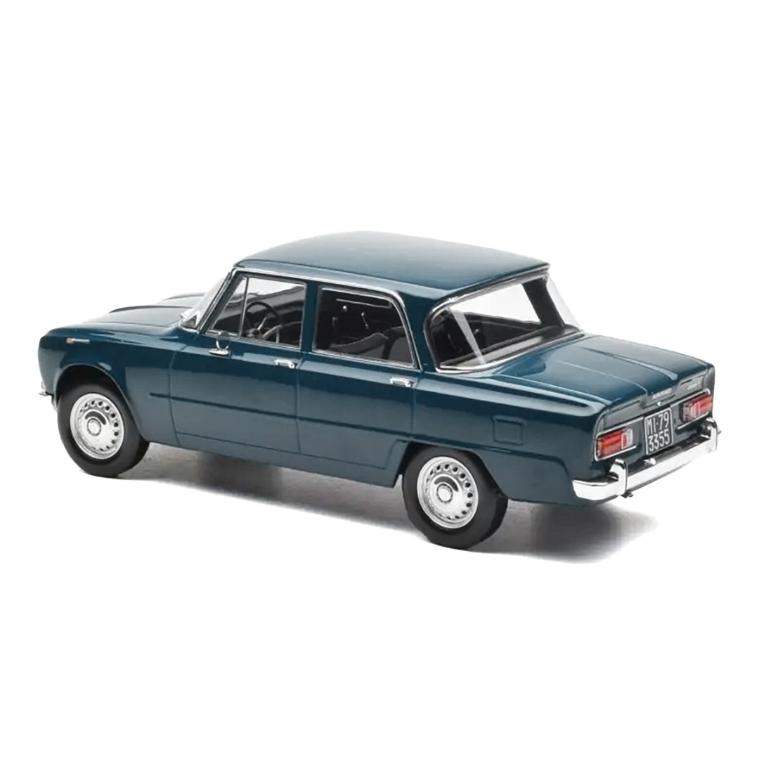 1964 Alfa Romeo Giulia ti Petrol Blue 1/18 Diecast Model Car