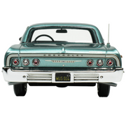 1964-chevrolet-impala-azure-aqua-blue-metallic-with-blue-interior-limited-edition-to-200-pieces-worldwide-1-43-model-car-by-goldvarg-collection