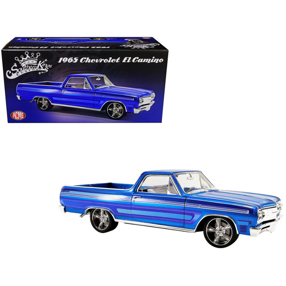 1965-chevrolet-el-camino-custom-laser-blue-metallic-1-18-diecast-model-car-by-acme