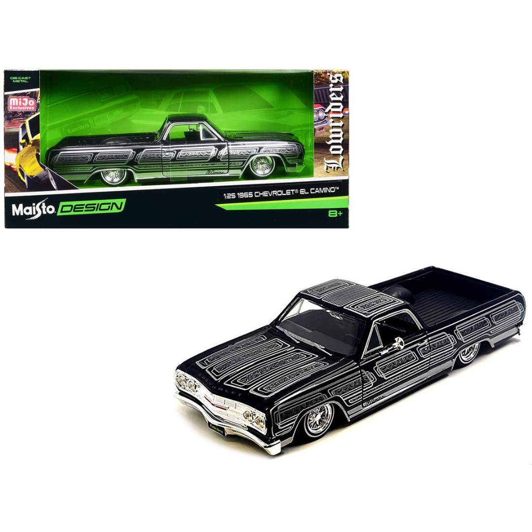 1965 Chevrolet El Camino Lowrider 1/25 Diecast Model Car