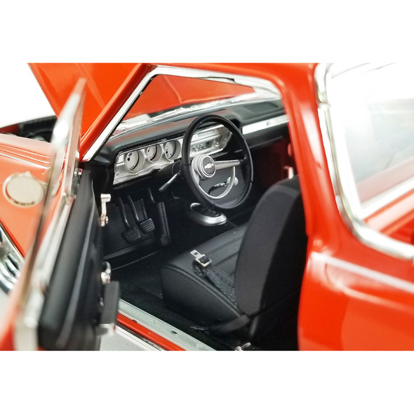1965-chevrolet-el-camino-ss-custom-cruiser-orange-metallic-1-18-diecast