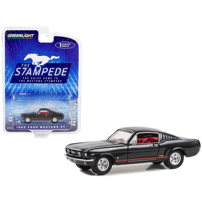 1965 Ford Mustang GT "The Drive Home to the Mustang Stampede" Series 1 1/64 Diecast Model Car