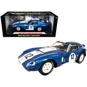 1965 Shelby Cobra Daytona Coupe #12 1/18 Diecast Model Car by Shelby Collectibles