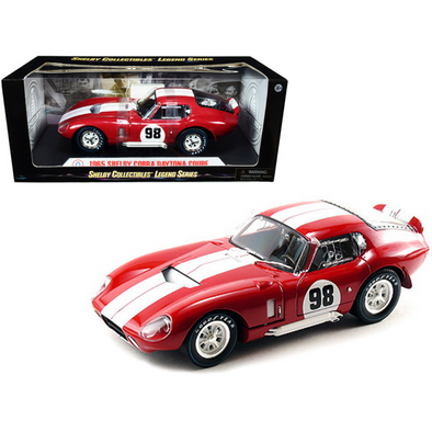 1965 Shelby Cobra Daytona Coupe #98 1/18 Diecast Model Car by Shelby Collectibles