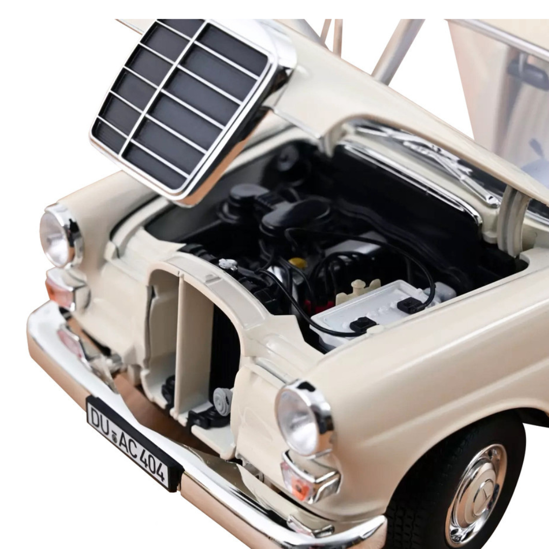 1966-mercedes-benz-200-universal-cream-1-18-diecast-model-car