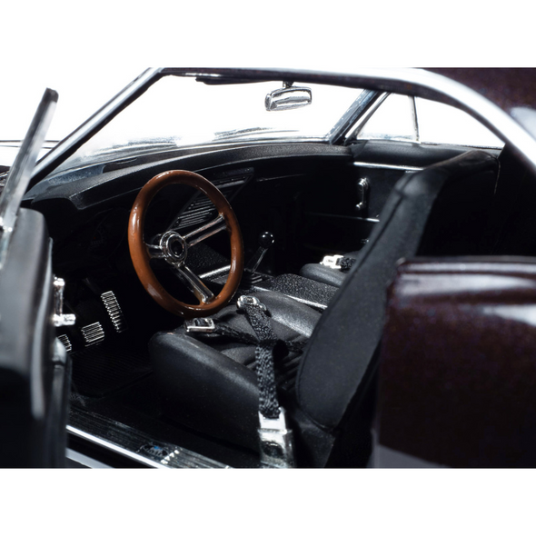 1967 Camaro Z/28 Royal Plum "Muscle Car & Corvette Nationals" 1/18 Diecast Model Car by Auto World