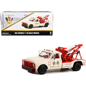 1967 Chevrolet C-30 Wrecker Tow Truck "51st Annual Indianapolis 500" 1/18 Diecast Model Car by Greenlight