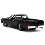 1967-chevrolet-el-camino-matt-black-fast-furious-series-1-32-diecast