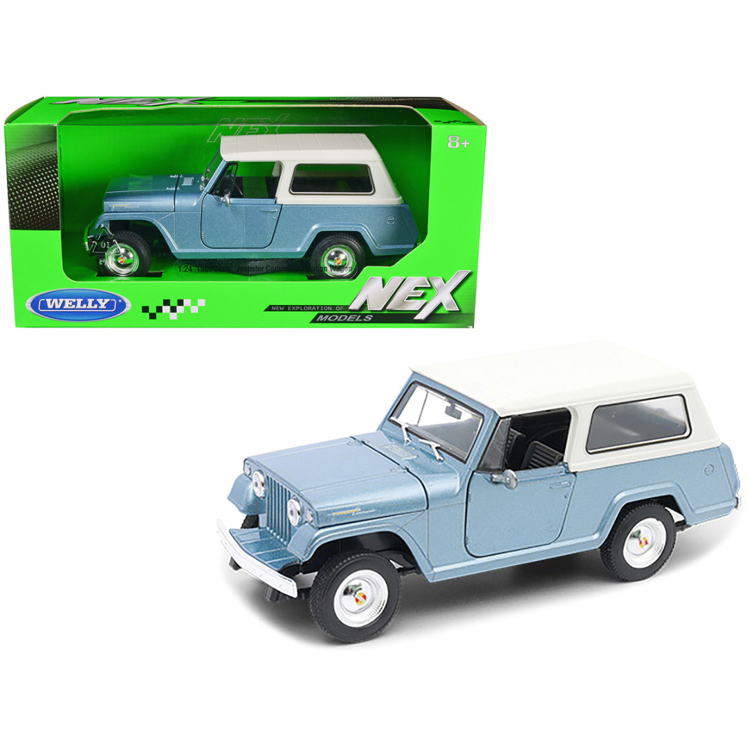 1967 Jeep Jeepster Commando Station Wagon "NEX Models" Series 1/24 Diecast Model Car