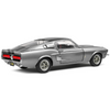 1967 Shelby GT500 Gray Metallic with Black Stripes 1/18 Diecast Model Car by Solido