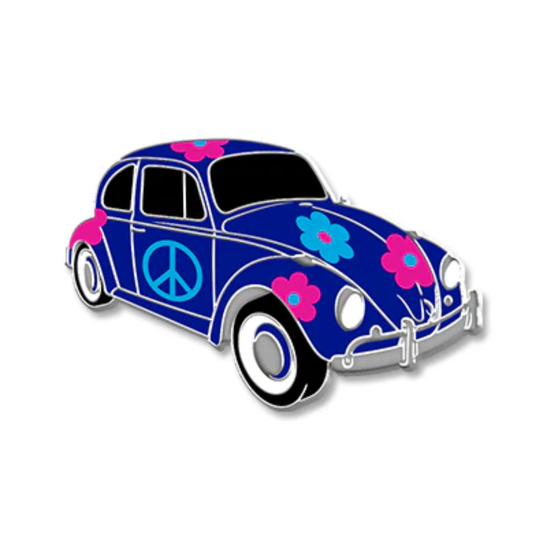 1967 VW Peace Bug Lapel Pin