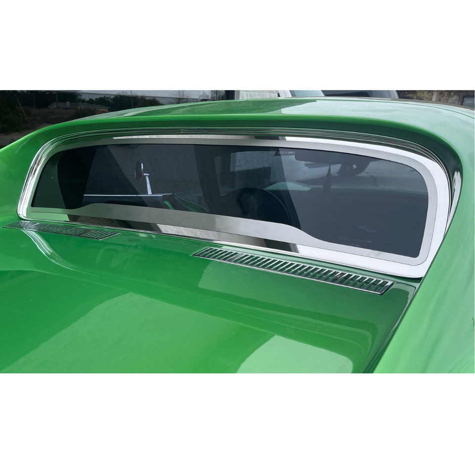 C3 Corvette Coupe Rear Window Frame Polished | Classic Auto Store Online