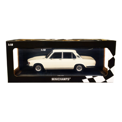1968 BMW 2500 White Limited Edition to 504 pieces Worldwide 1/18 Diecast Model Car by Minichamps