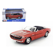 1968 Chevrolet Camaro SS 396 Convertible Bronze 1/24 Diecast Model Car