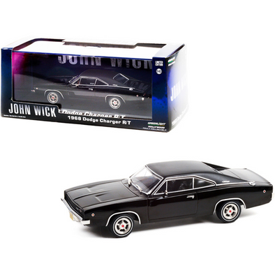 1968 Dodge Charger R/T "John Wick" 1/43 Diecast Model Car by Greenlight