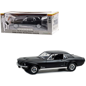 1968 Ford Mustang Coupe Stealth Black "He Country Special" 1/18 Diecast