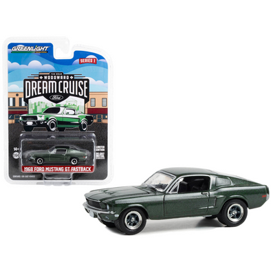 1968-ford-mustang-gt-fastback-green-24th-annual-woodward-dream-cruise-1-64-diecast