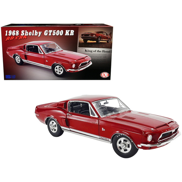 1968 Ford Mustang Shelby GT500 KR Limited Edition 1/18 Diecast Model Car by ACME
