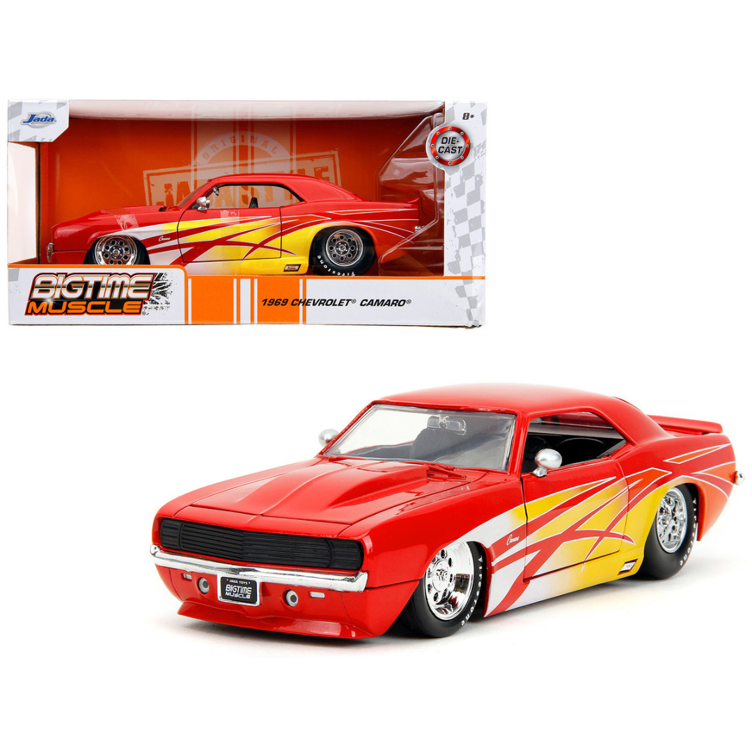 1969 Chevrolet Camaro "BigTime Muscle" Series 1/24 Diecast Model Car