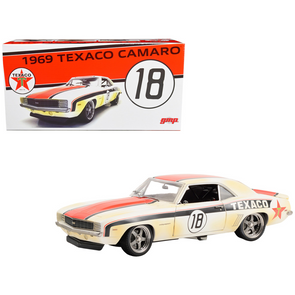 1969 Chevrolet Camaro RS #18 "Pro Touring - Texaco" 1/18 Diecast Model Car by GMP