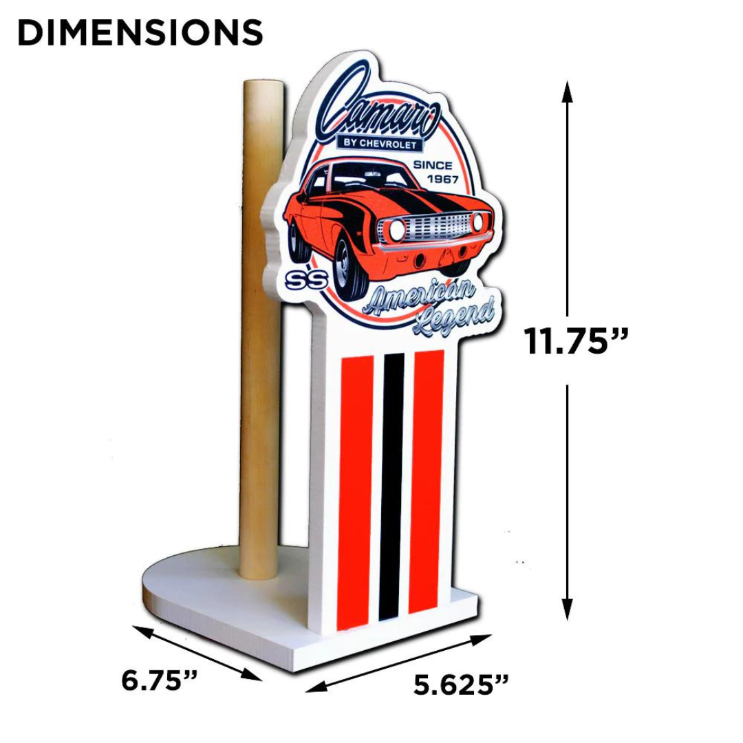 1969-chevrolet-camaro-ss-countertop-paper-towel-holder