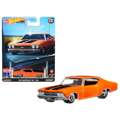 1969 Chevrolet Chevelle SS 396 Series Diecast Model Car by Hot Wheels
