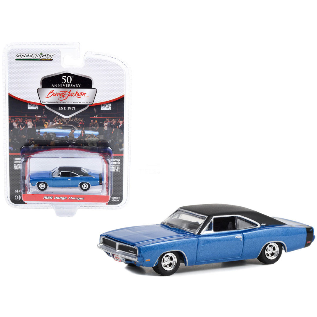 1969-dodge-charger-barrett-jackson-scottsdale-edition-1-64-diecast-model-car-by-greenlight