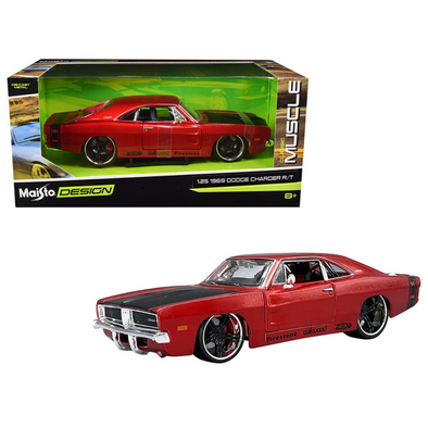 1969 Dodge Charger R/T "Classic Muscle" 1/25 Diecast Model Car