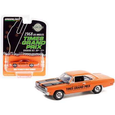 1969 Plymouth Road Runner "Official Pace Car" 1/64 Diecast Model Car by Greenlight